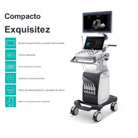 SONOSCAPE ECOGRAFO P10 C-FIELD BEAM, U-SCAN, COLOR DINAMICO HD FLOW, IMÁGENES ESPECIFICAS DE TEJIDOS - 4006-02041