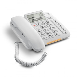 Gigaset DL380 Teléfono analógico Blanco Identificador de llamadas - S30350-S217-R102