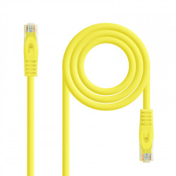 Nanocable Cable de red latiguillo RJ45 LSZH Cat.6A UTP AWG24, Amarillo, 2.0m - 10.20.1802-Y
