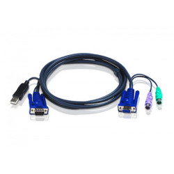 ATEN USB KVM CABLE 3M (2L-5503UP) - 2L-5503UP