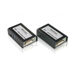 ATEN EXTENSOR DVI / AUDIO SOBRE CAT 5 (1920 X 1200 A 40 M) (VE600A-AT-G)(CP20) - VE600A-AT-G