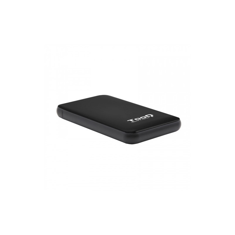 TooQ Caja externa para discos duros 2.5" SATA I/II/III a USB 3.1 Gen1 con UASP - TQE-2528B