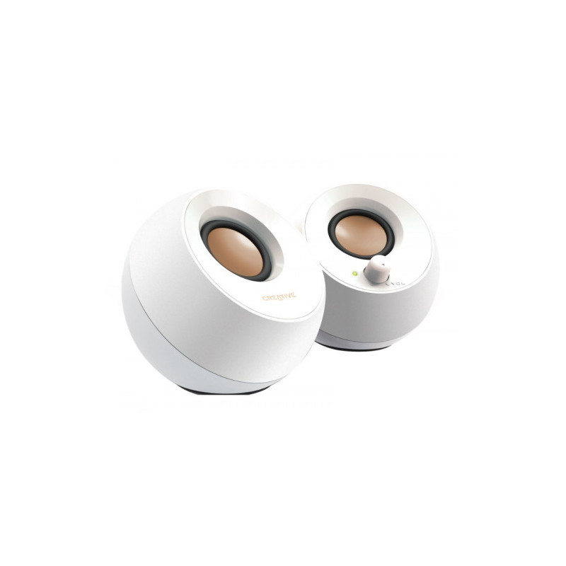 Creative Labs Pebble Blanco Alámbrico 4,4 W - 51MF1680AA001