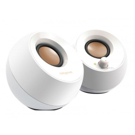 Creative Labs Pebble Blanco Alámbrico 4,4 W - 51MF1680AA001