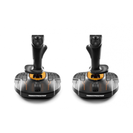 Thrustmaster T.16000M FCS SPACE SIM DUO Negro, Naranja USB Palanca de mando Analógico/Digital PC - 2960815