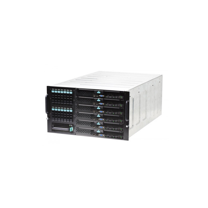 Intel MFSYS25V2 carcasa de ordenador Estante Negro, Gris 1000 W - MFSYS25V2