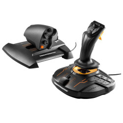 Thrustmaster T-16000M FCS Hotas Negro, Naranja USB Palanca de mando Analógico/Digital MAC, PC - 2960778