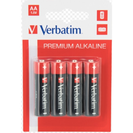 Verbatim - Pack 4 Pilas AA LR6 Alcalinas - 49921