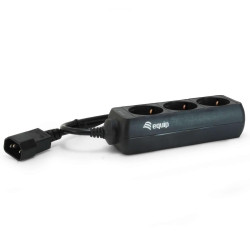 Equip - Regleta 3 tomas especial SAIS - conector IEC macho - 1.1M - 333280