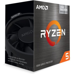 AMD Ryzen 5 5600G - Socket AM4 - 3.9 GHz (4.4 GHz max) - 6 cores - 16 MB L3 - 65W - Radeon Graphics - En caja - 100-100000252BOX
