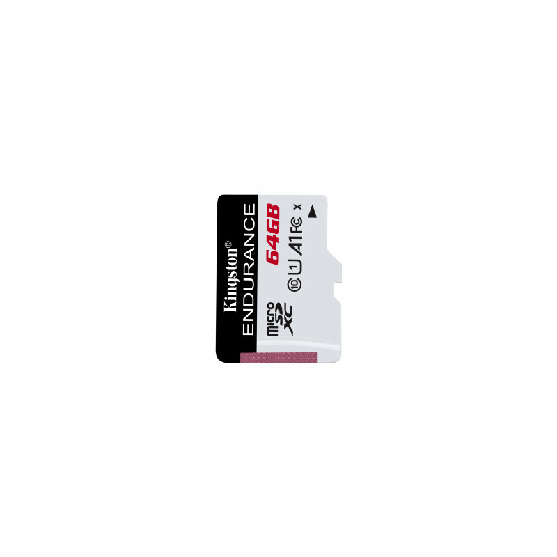 Kingston Technology High Endurance memoria flash 64 GB MicroSD Clase 10 UHS-I - SDCE/64GB
