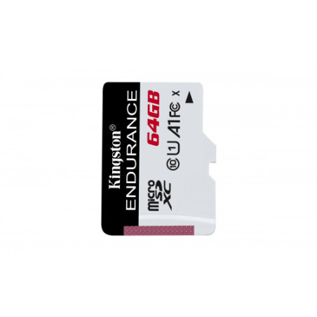 Kingston Technology High Endurance memoria flash 64 GB MicroSD Clase 10 UHS-I - SDCE/64GB