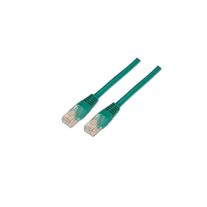 Cable de Red RJ45 UTP Aisens A133-0195 Cat.5e/ 2m/ Verde - A133-0195
