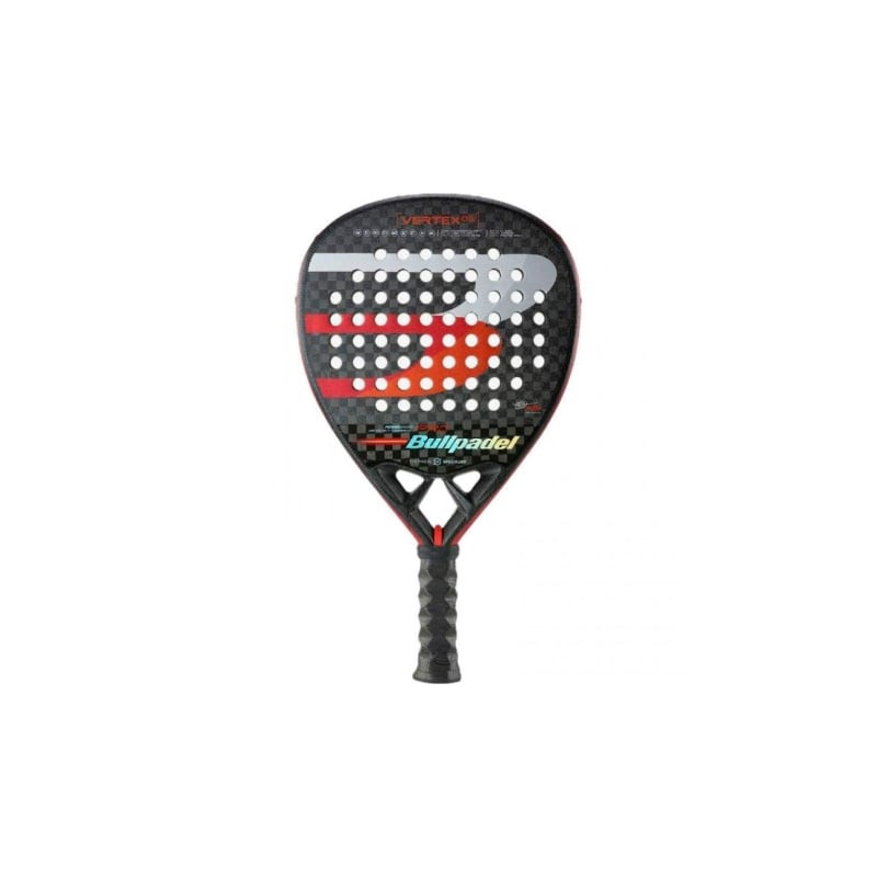 Pala de Pádel Bullpadel Vertex 03 Pro 22 (Tello Chingotto)/ Negra y Roja - VERTEX 03 P 22