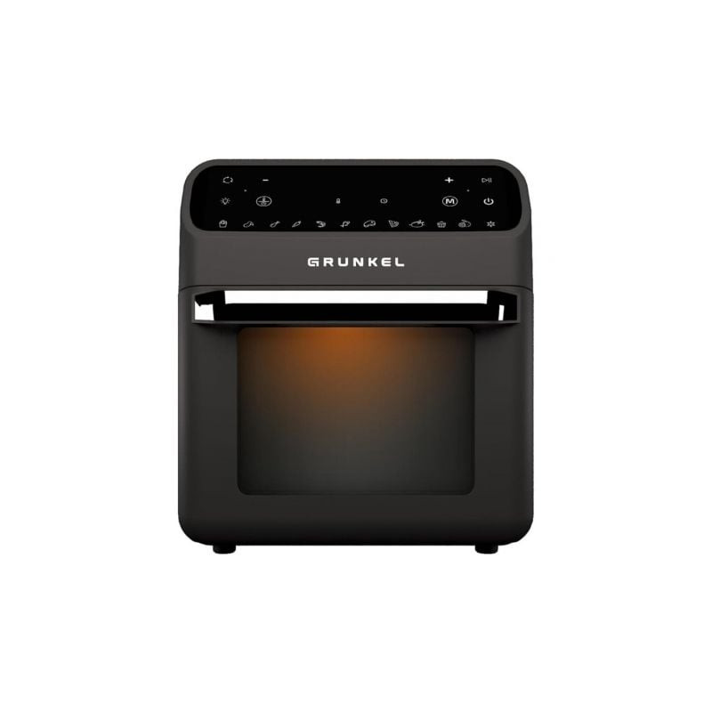 Freidora por Aire Airfryer / Sin Aceite Grunkel Fryer Oven/ 1500W/ Capacidad 12L - BLACKFRYEROVEN