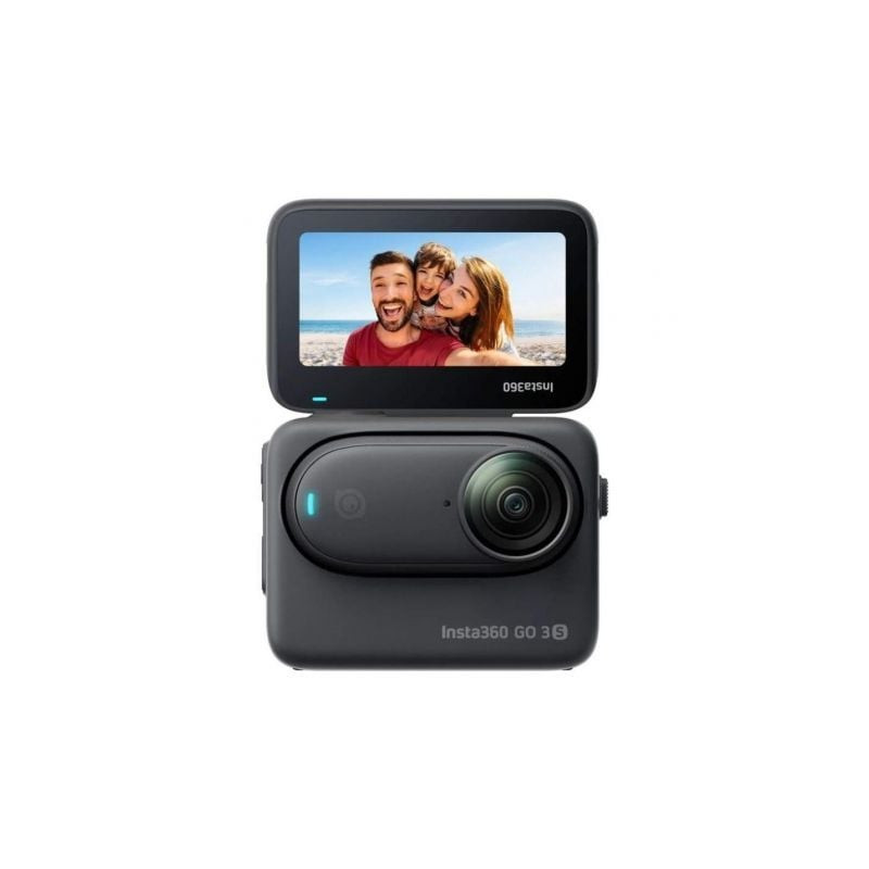 Cámara Digital Deportiva Insta360 GO 3S/ 4K/ Ángulo de visión 180º/ Negra - INCAMG31