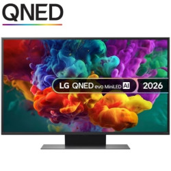 Televisor LG QNED evo AI QNED87 Mini LED 43QNED87B6A 43"/ Ultra HD 4K/ Smart TV/ WiFi - 43QNED87B6A.AEU