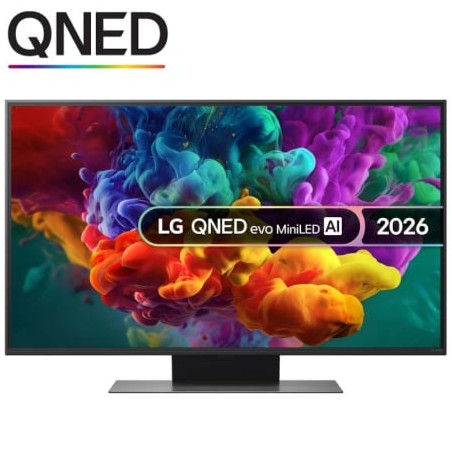 Televisor LG QNED evo AI QNED87 Mini LED 43QNED87B6A 43"/ Ultra HD 4K/ Smart TV/ WiFi - 43QNED87B6A.AEU