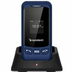 Teléfono Móvil Sunstech CELT26 para Personas Mayores/ Azul - CELT26BL