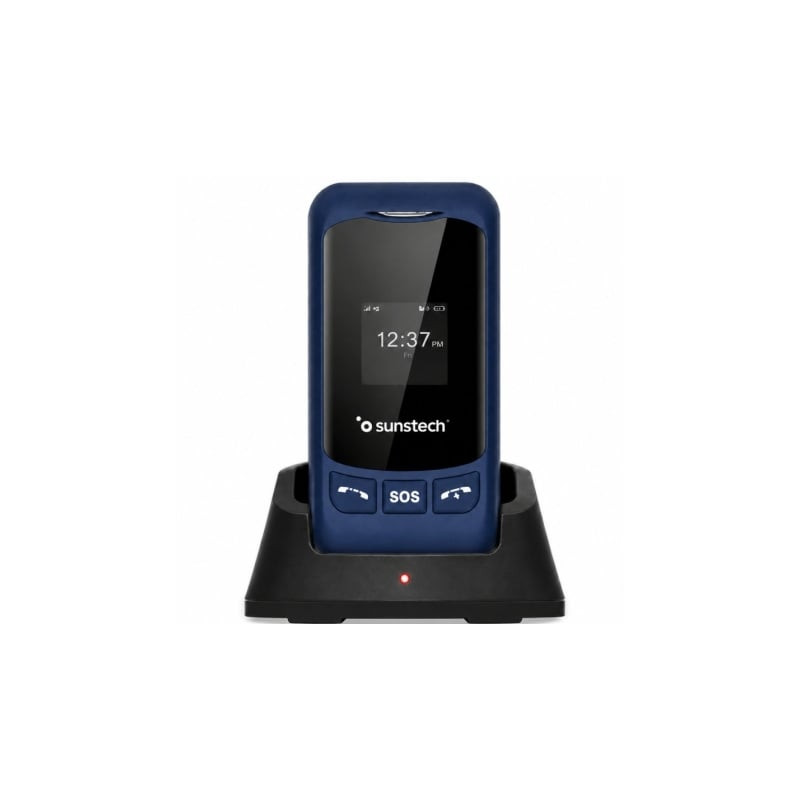 Teléfono Móvil Sunstech CELT26 para Personas Mayores/ Azul - CELT26BL