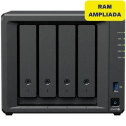NAS Synology Diskstation DS425+/ 4 Bahías 3.5"- 2.5"/ 6GB DDR4/ Formato Torre - DS425+/6G