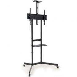 Soporte de Suelo Inclinable con Ruedas TooQ NEFERTITI FS1151M-B para TV de 37-70"/ hasta 70kg - FS1151M-B