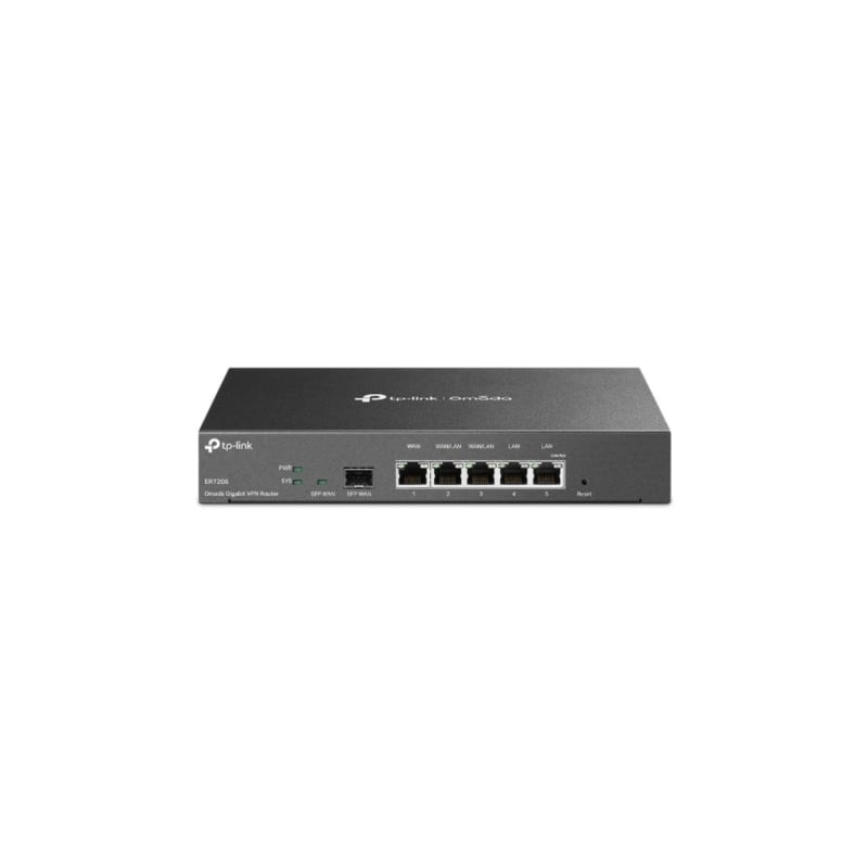 Router VPN TP-Link Omada TL-ER7206/ 5 Puertos Multi-WAN - TL-ER7206 V2