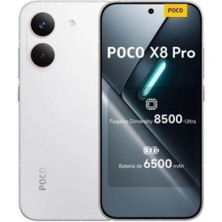 Smartphone Xiaomi POCO X8 Pro 12GB/ 512GB/ 6.59"/ 5G/ Blanco - MZB0N2SEU