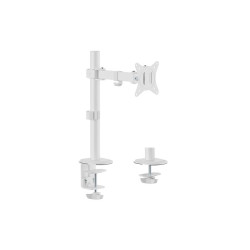 EQUIP Soporte articulado para escritorio de monitor de 17" a 32", color blanco - 650166