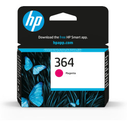 HP nº364 Cartucho Magenta, 300 paginas - CB319EE#ABE