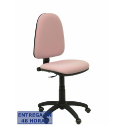 PIQUERAS Y CRESPO Silla Aýna bali rosa palido ruedas de parque. - 04CPBALI710RP