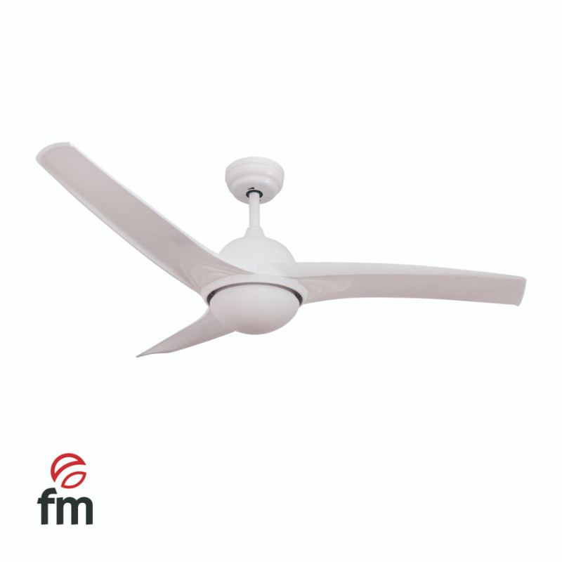 VENTILADOR TECHO FM VT-8000L 132CM LUZ, MANDO, MOTOR DC - 0173230036
