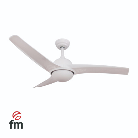 VENTILADOR TECHO FM VT-8000L 132CM LUZ, MANDO, MOTOR DC - 0173230036