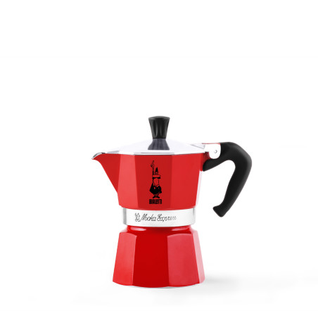 CAFETERA ITALIANA BIALETTI 0004942/NP MOKA EXPRESS ROJA 3T VITRO - 2301630004
