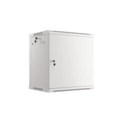ARMARIO RACK 19" MURAL 12U/600X450 PARA AUTOMONTAJE CON PUERTA METALICA GRIS - WF01-6412-00S