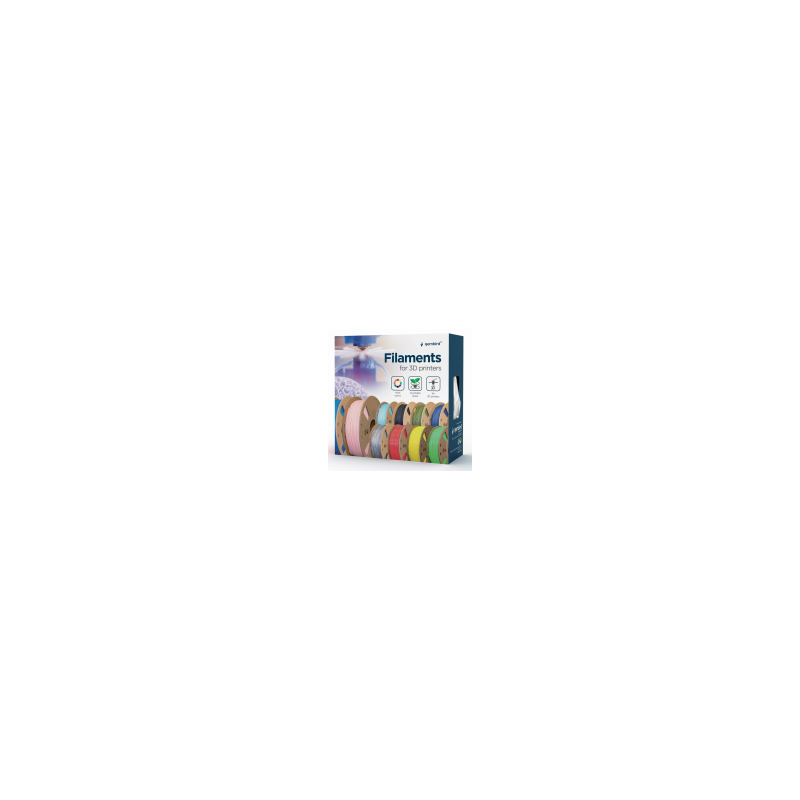 FILAMENTO GEMBIRD PLA 1,75mm 200g ROJO - 3DP-PLA1.75GE-01-R