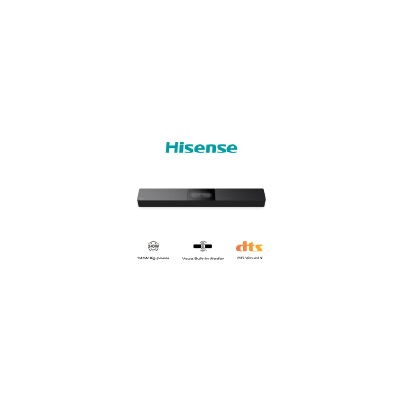 BARRA SONIDO HISENSE HS2000 2.1 SUBWOOFER INTEGRADO 240W DOLBY DIGITAL BT - HS2000