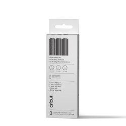 CRICUT ROTULADORES METALIZADOS PERMANENTES  DE 1,0 MM, DORADO/PLATA/COBRE (3 UDS.) + ADAPTADOR - 2013186