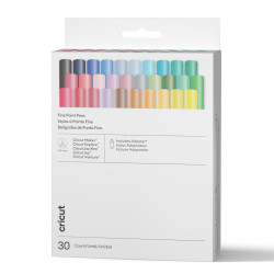 CRICUT BOLÍGRAFOS DE PUNTA FINA  DE 0.4 MM, GAMA ULTIMATE (30 UDS.) + ADAPTADOR - 2012387