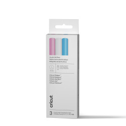 CRICUT BOLÍGRAFOS DE GEL ACRÍLICO , 1,0 MM (3 UDS.) + ADAPTADOR - 2013189