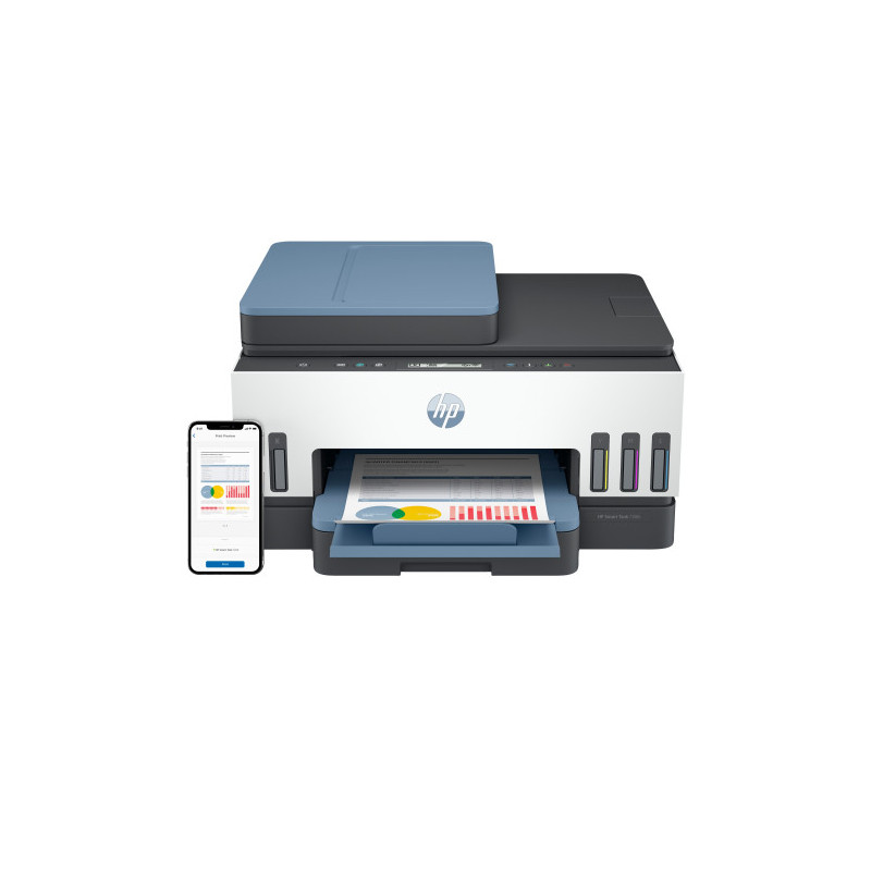 HP Smart Tank 7306 Inalámbrico All-in-One Color Impresora, Impresión a doble cara Copiadora y escáner - 28B76A