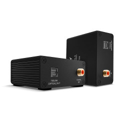 Lindy 70456 extensor audio/video Transmisor y receptor de señales AV Negro - 70456