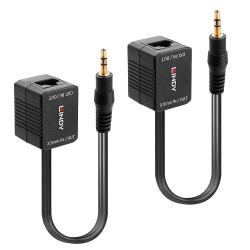 Lindy 70450 extensor audio/video Transmisor y receptor de señales AV Negro - 70450