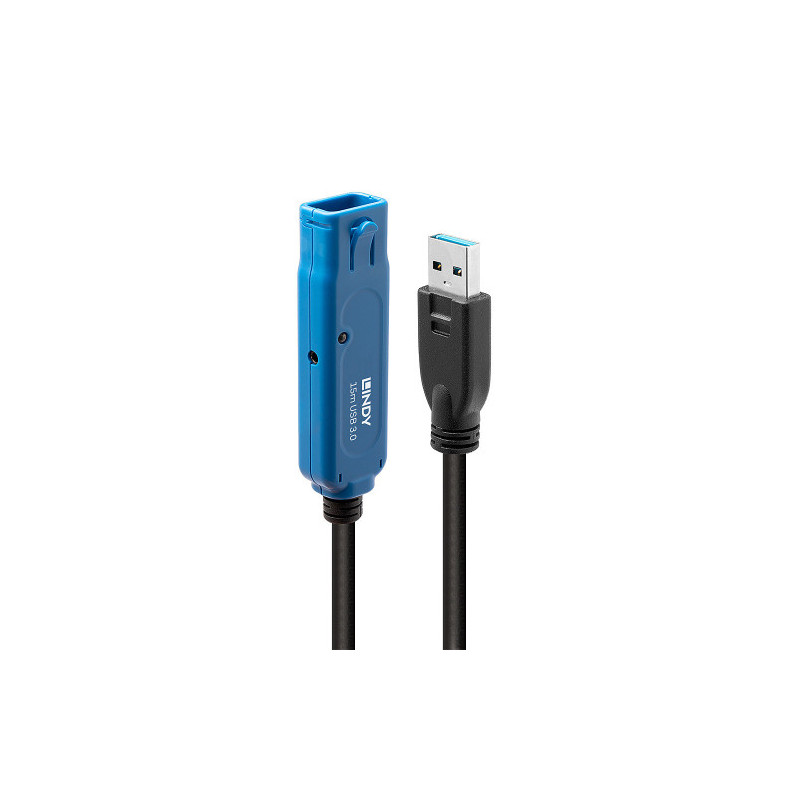 Lindy 43229 cable USB USB 3.2 Gen 1 (3.1 Gen 1) 15 m USB A Negro - 43229