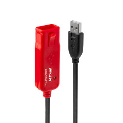 LINDY USB 2.0 Aktiv-Verlängerungs-Hub Pro 4 Port 12m - 4002888427821