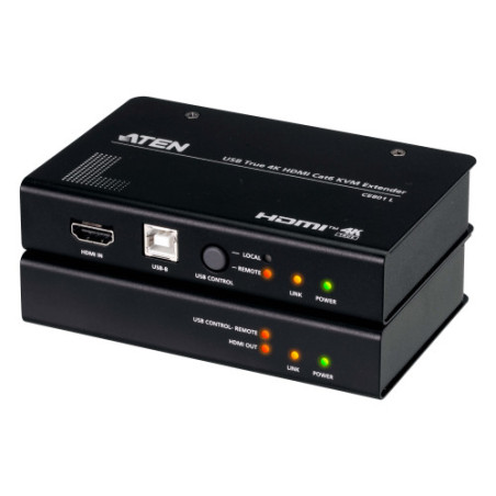 ATEN EXTENSOR KVM CAT 5 VGA/AUDIO USB (1280 X 1024 A 200M) (CE750A-AT-G) - CE801-AT-G