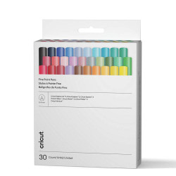 CRICUT EXPLORE/MAKER FINE POINT PENS 0.4 MM 30-PACK - 2012169