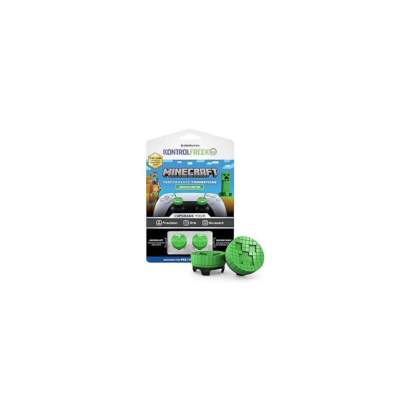 ACCESORIO GAMEPAD KONTROLFREEK BY STEELSERIES Minecraft Creeper PS5 Kit 2200-PS5 - 2200-PS5