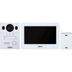 (DHI-KTX01(S)/DHI-VTO2003F/DHI-VTH5123H-W-S2) DAHUA KIT VIDEOPORTERO PARA INSTALACION EN SUPERFICIE, 2 HILOS, IP65, IK07 - 1.0.0