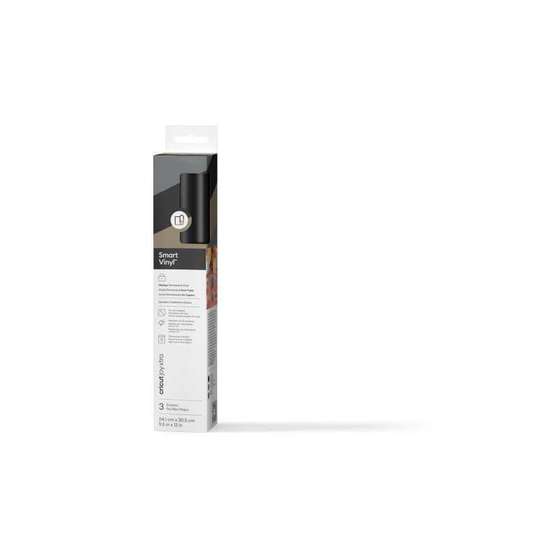 CRICUT SMART VINYL PERMANENT JOY XTRA 24,1X30,5CM - 3 SHEETS (CLASSICS SAMPLER) - 2011365